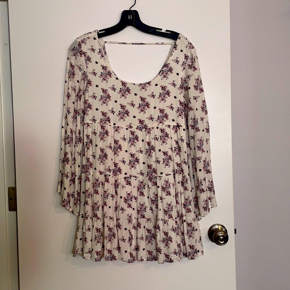Adam Levine Flare Floral Mini Dress Size X-Small